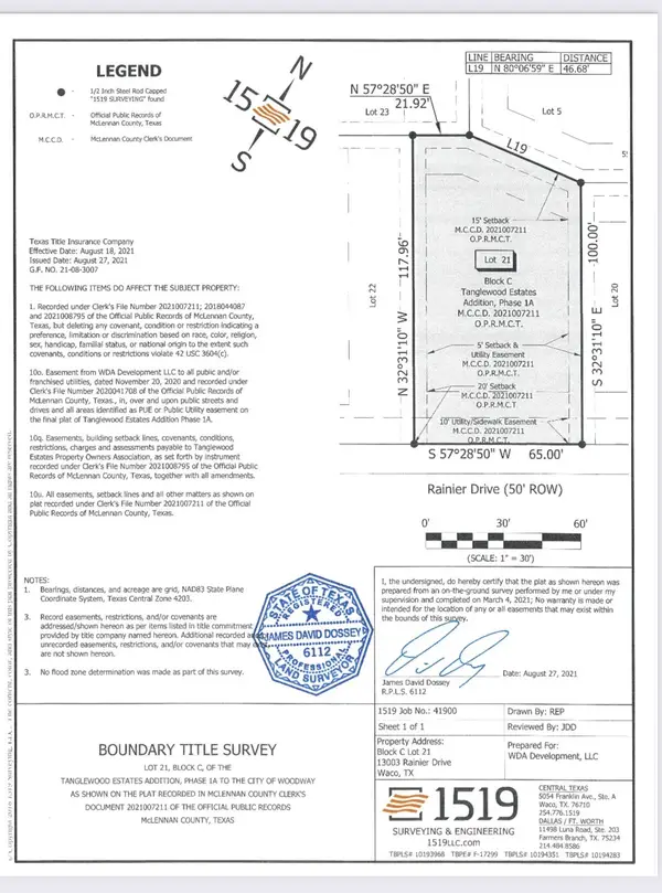 13003 Rainier Drive, Woodway, TX 76712