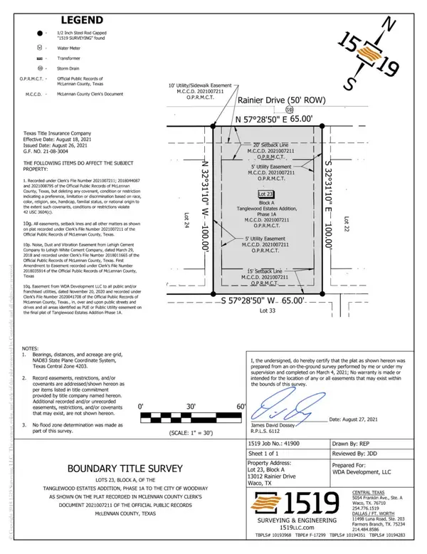 13012 Rainier Drive, Woodway, TX 76712