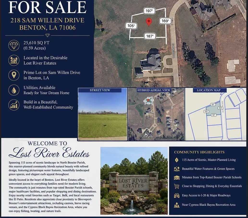 218 Sam Willen Drive, Benton, LA 71006 - #1