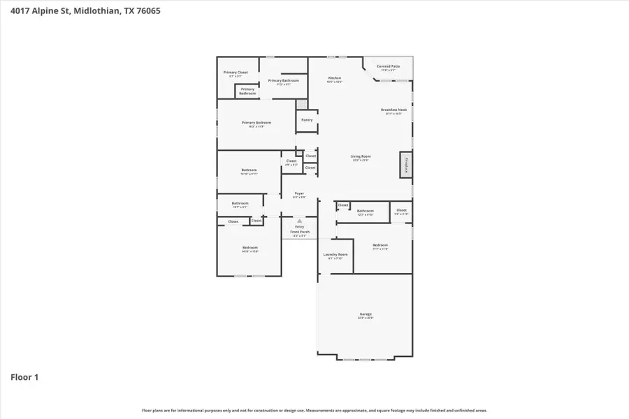 4017 Alpine Street, Midlothian, TX 76065 - #3