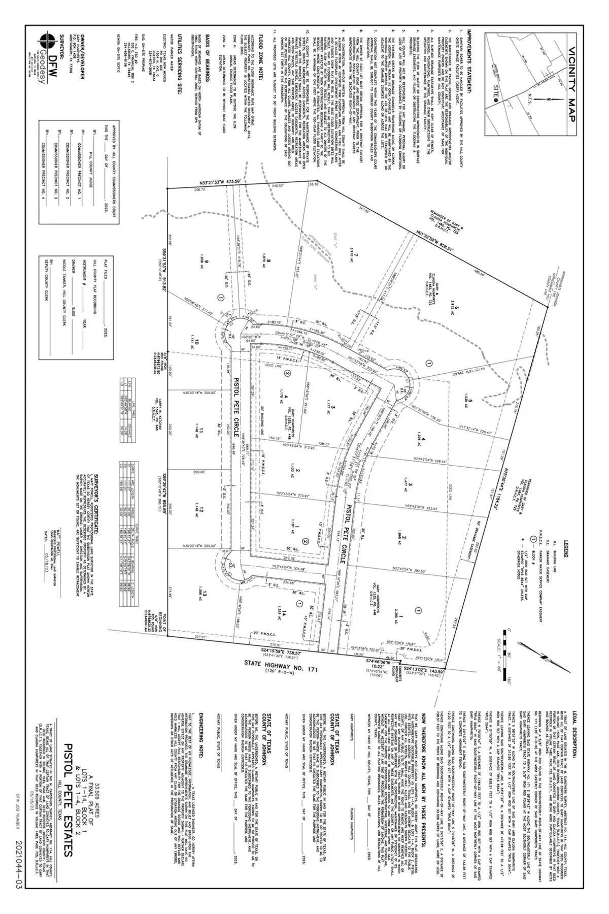 Lot14 Blk1 TBD Sh 171, Covington, TX 76636 - #1