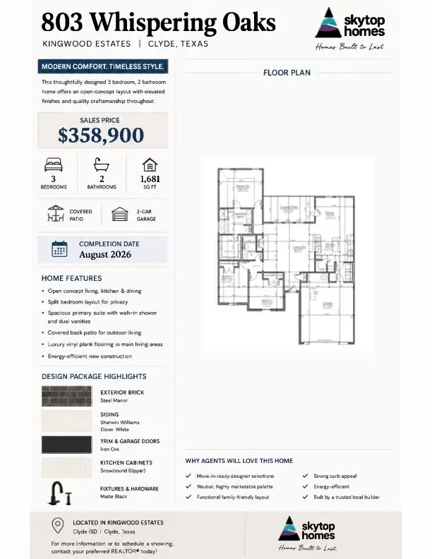 803 Whispering Oaks, Clyde, TX 79510 - #2