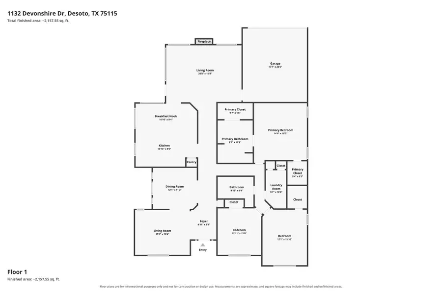 1132 Devonshire Drive, Desoto, TX 75115 - #3