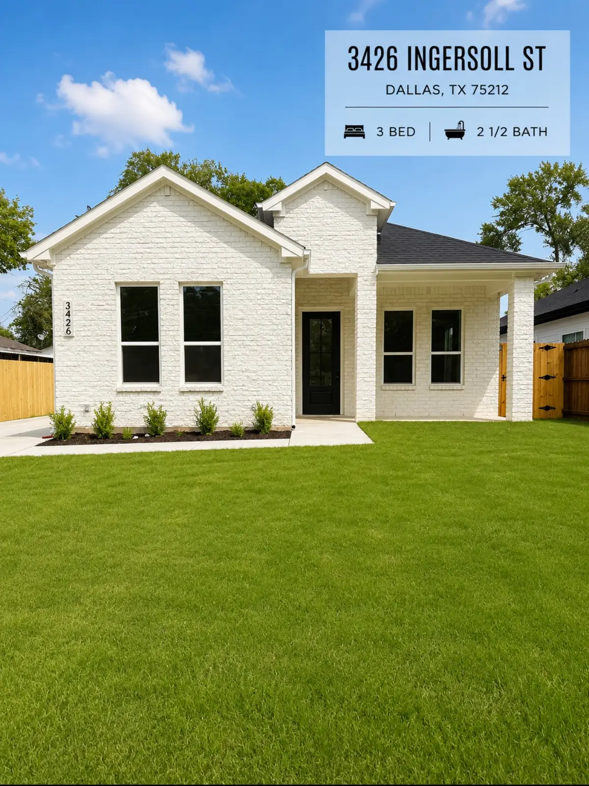 3426 Ingersoll Street, Dallas, TX 75212 - #1