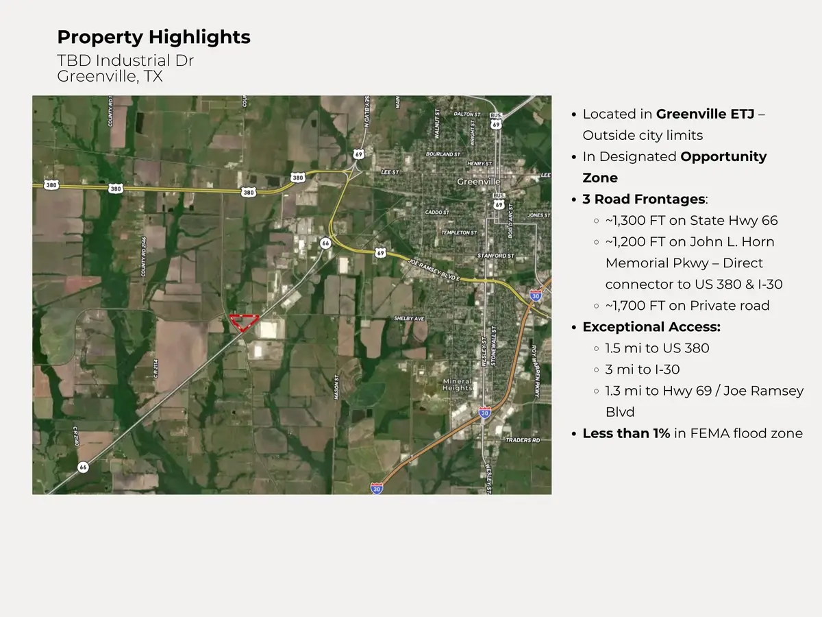 TBD Industrial Drive, Greenville, TX 75401 - #1