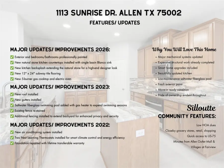 1113 Sunrise Drive, Allen, TX 75002 - #3