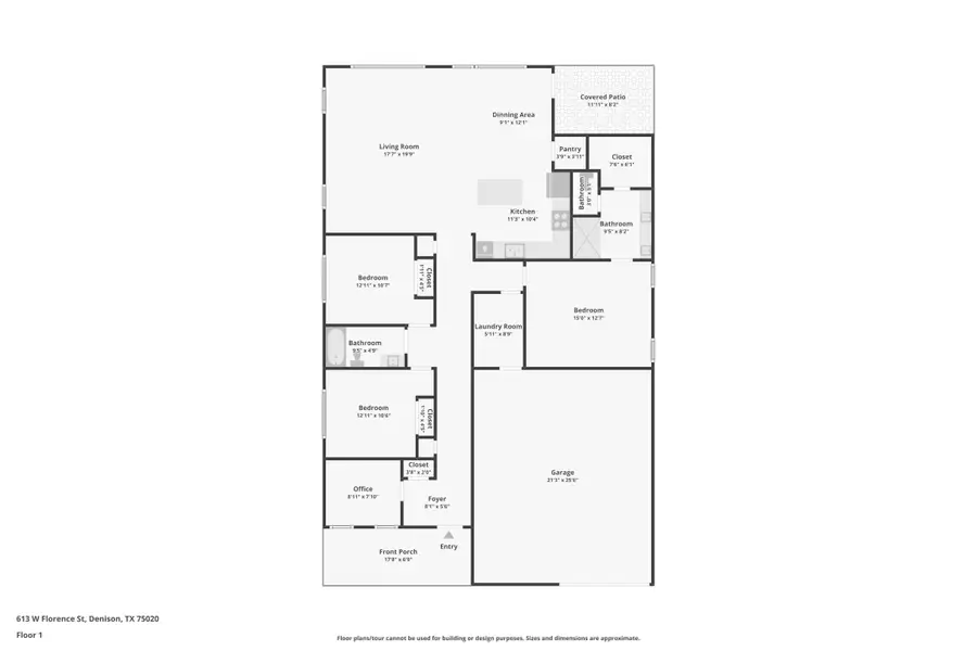 613 W Florence Street, Denison, TX 75020 - #2