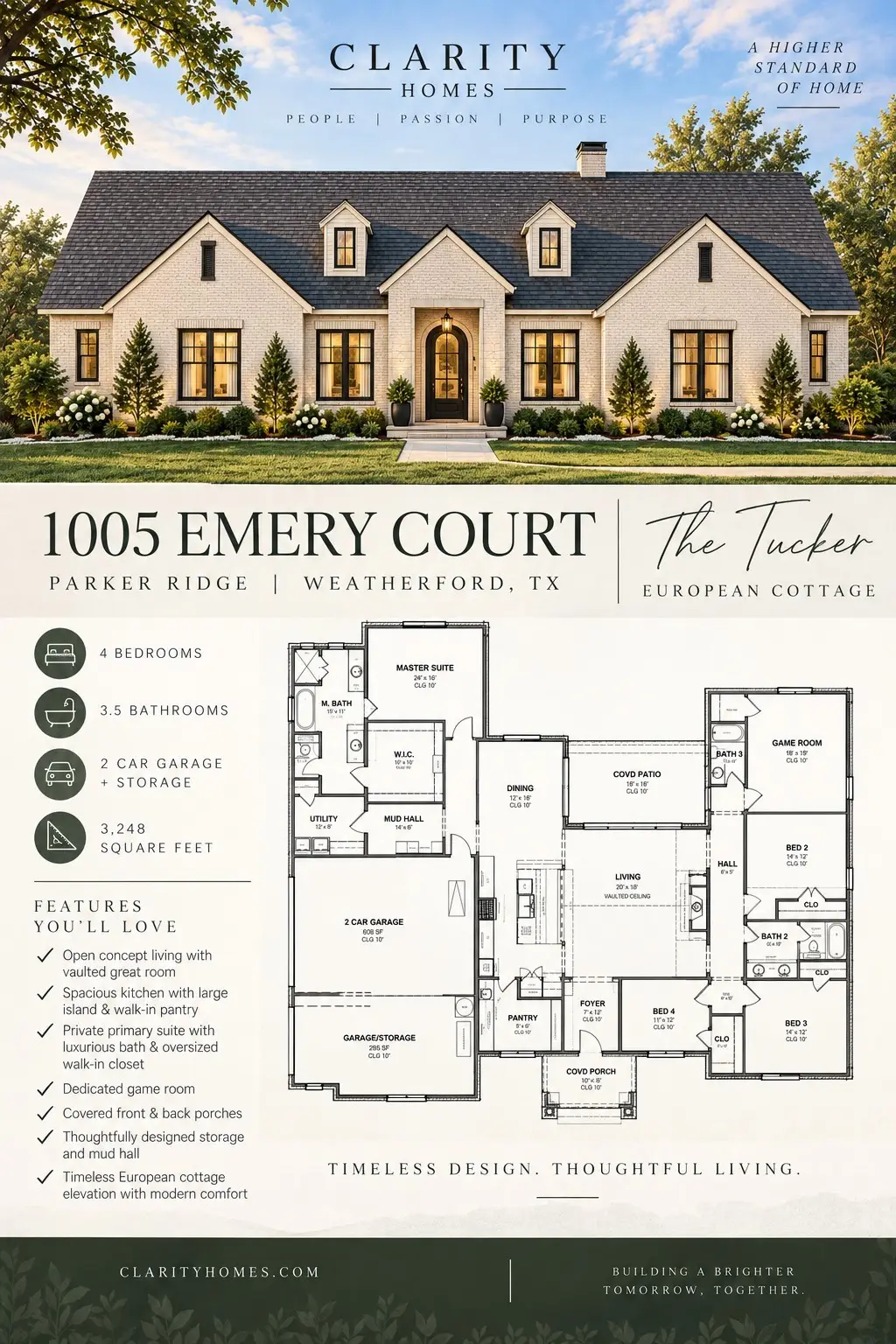 1005 Emery Court, Weatherford, TX 76087 - #1