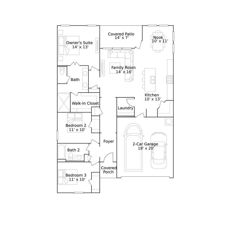 2737 Wispy Creek Drive, Fort Worth, TX 76108 - #2