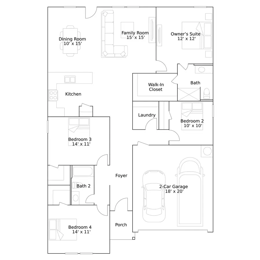 1224 Still Pond Drive, Crowley, TX 76036 - #2