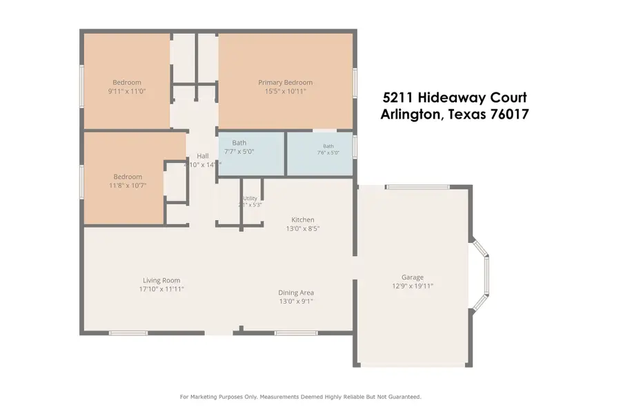 5211 Hideaway Court, Arlington, TX 76017 - #3