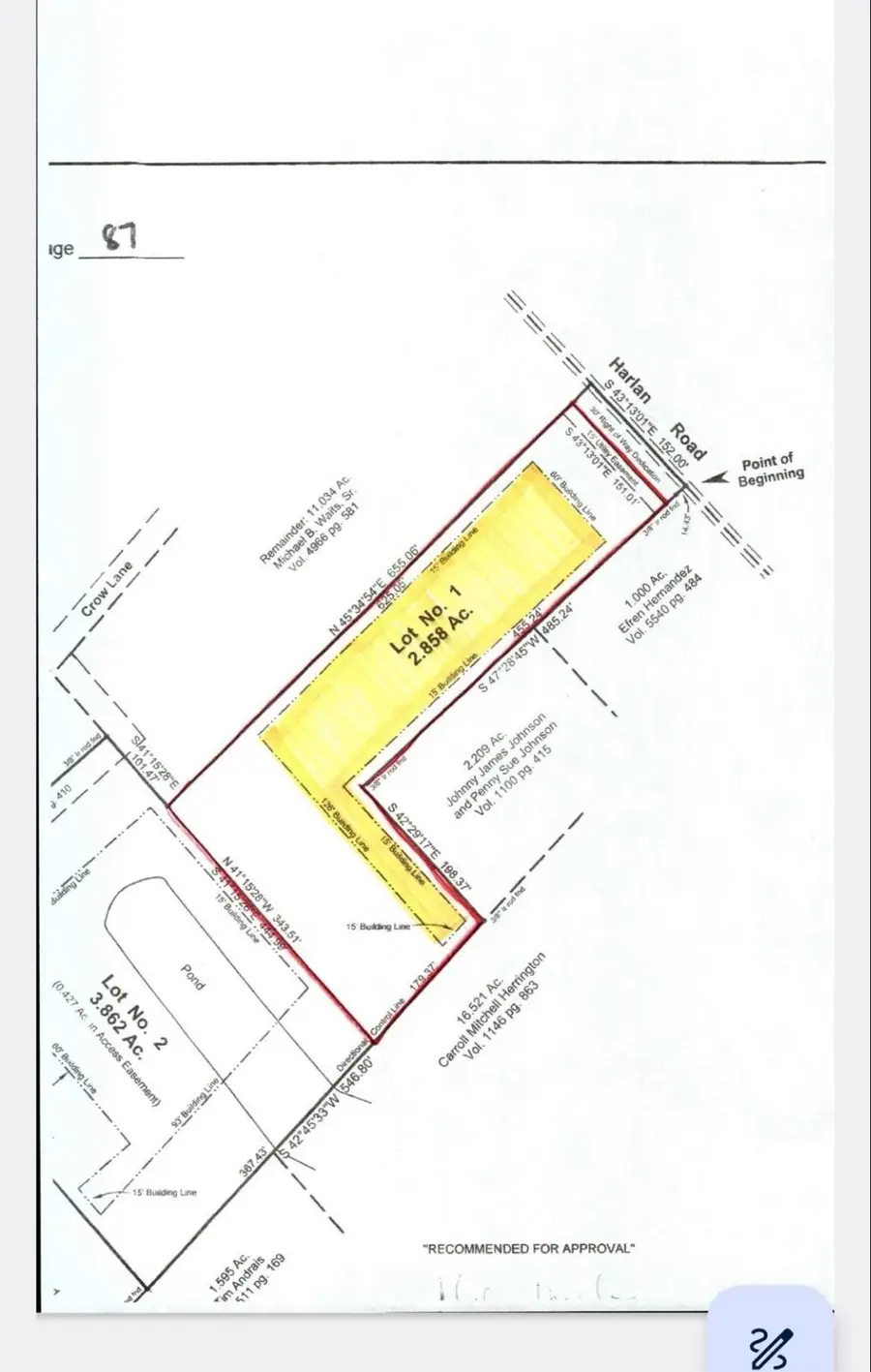 TBD Harlan, Combine, TX 75159 - #3