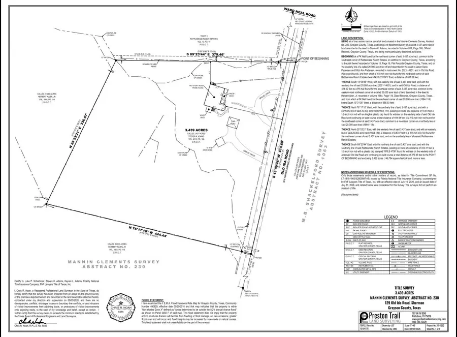129 Old Ida Road, Sherman, TX 75090 - #2
