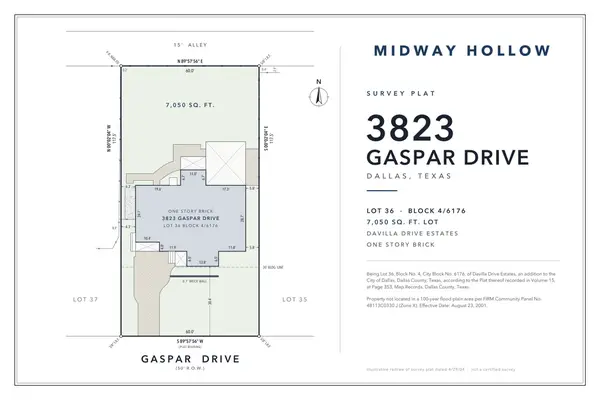 3823 Gaspar Drive, Dallas, TX 75220