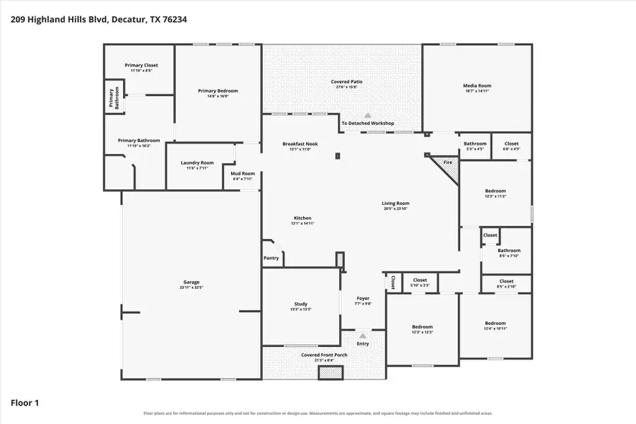 209 Highland Hills Boulevard, Decatur, TX 76234 - #3