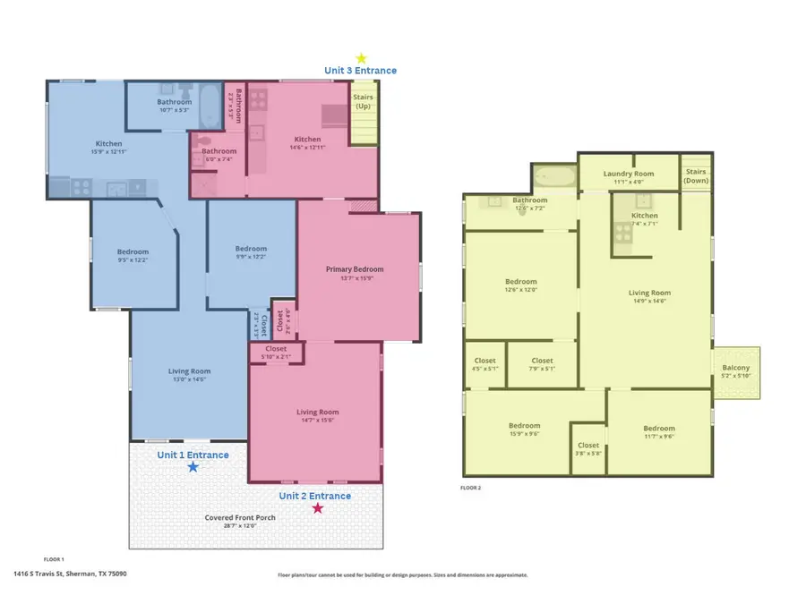 1416 S Travis Street, Sherman, TX 75090 - #3
