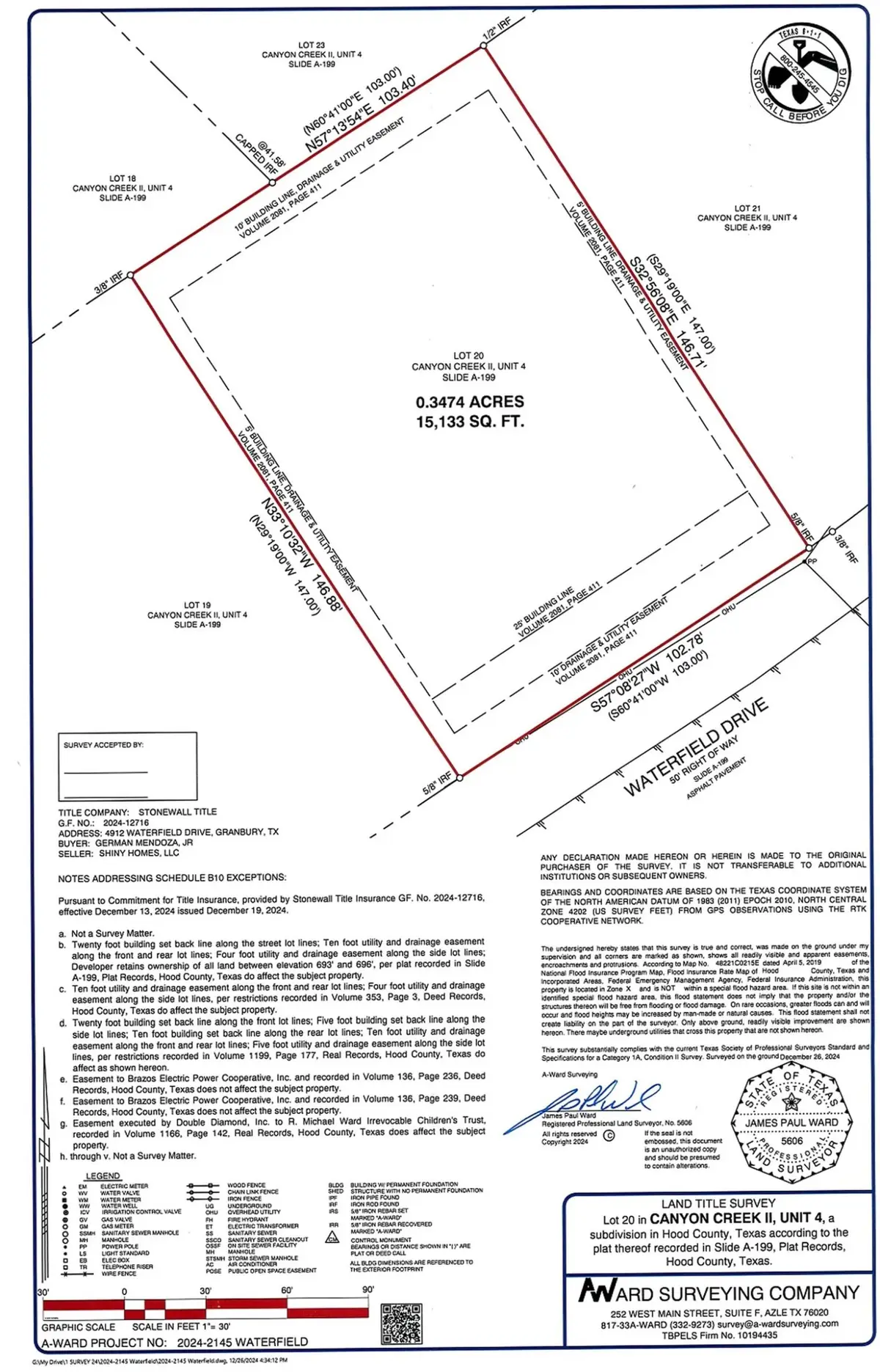 4912 Waterfield Drive, Granbury, TX 76048 - #1