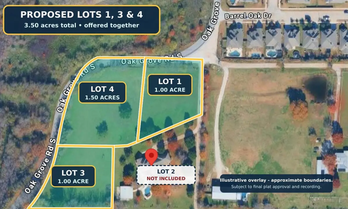 TBD LOT 1 Oak Grove Road S, Burleson, TX 76028 - #1