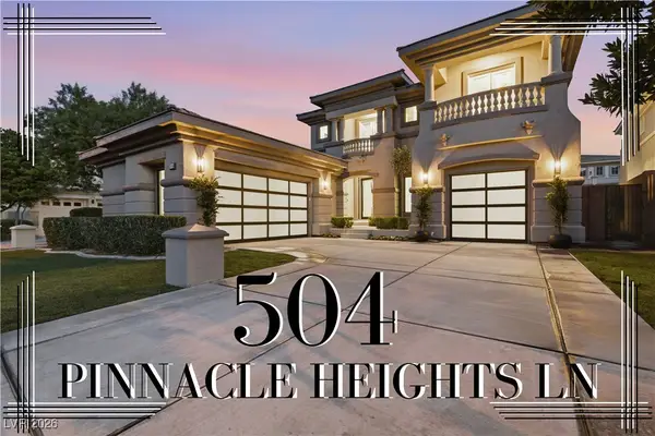 504 Pinnacle Heights Lane, Las Vegas, NV 89144