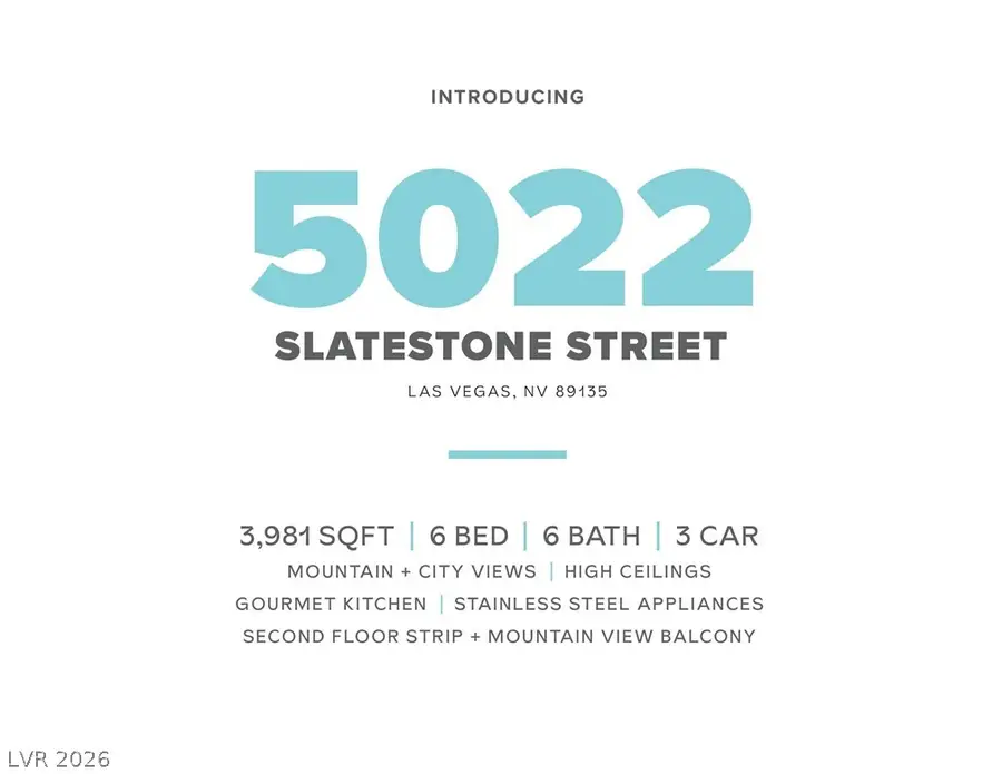 5022 Slatestone Street, Las Vegas, NV 89135 - #2