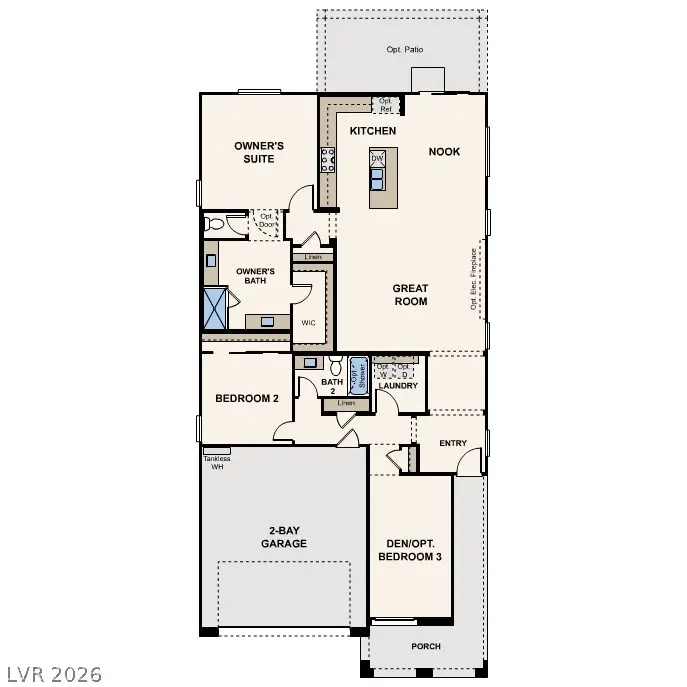 8321 Tanton Ridge Street, Las Vegas, NV 89166 - #2