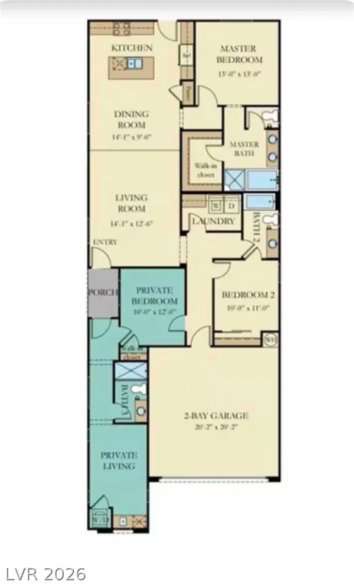 4124 Midnight Crest Avenue, North Las Vegas, NV 89031 - #3