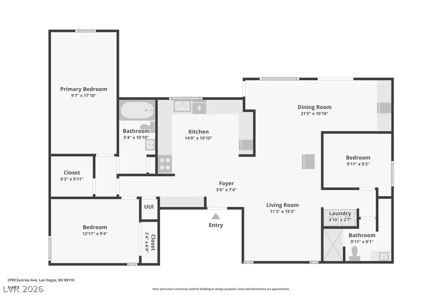 3709 Sunrise Avenue, Las Vegas, NV 89110 - #2