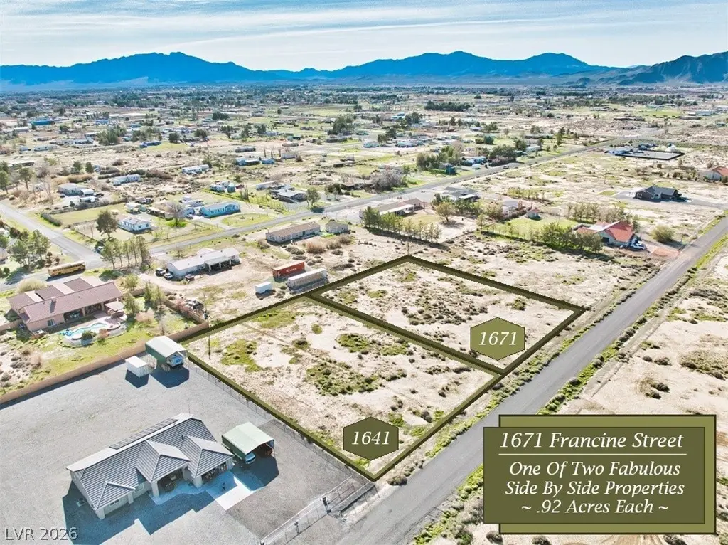 1671 Francine Street, Pahrump, NV 89060 - #1