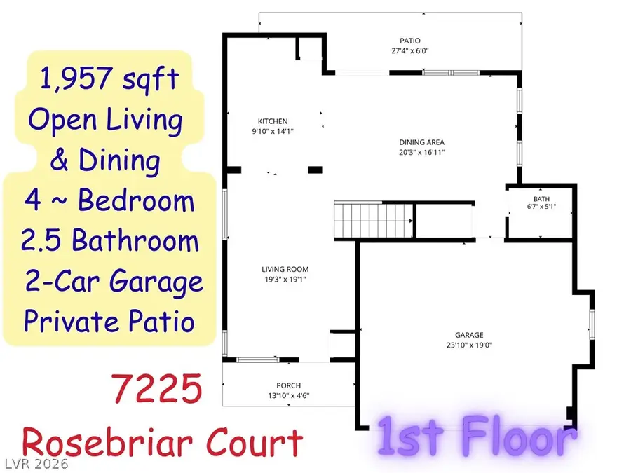 7225 Rosebriar Court, Las Vegas, NV 89131 - #3