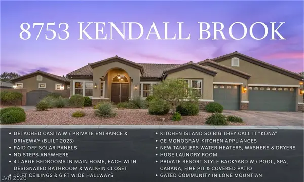 8753 Kendall Brook Circle, Las Vegas, NV 89149