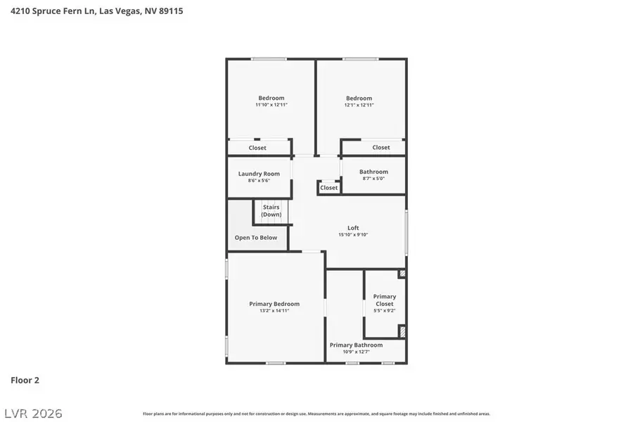 4210 Spruce Fern Lane, Las Vegas, NV 89115 - #3