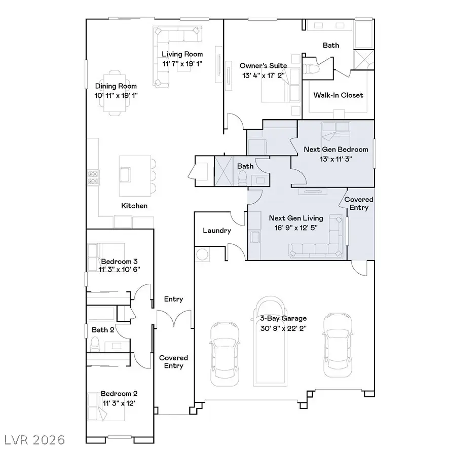 10886 Lewis Pointe Avenue, Las Vegas, NV 89166 - #2