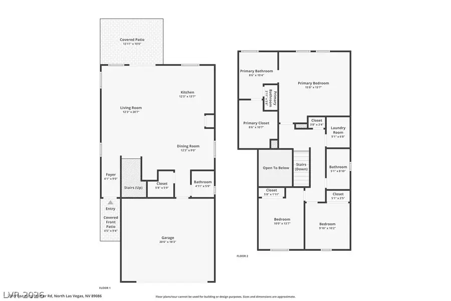 2915 Roaming Palmer Road, North Las Vegas, NV 89086 - #2