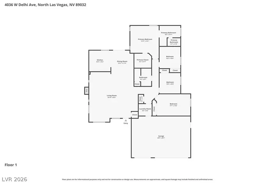 4036 W Delhi Avenue, North Las Vegas, NV 89032 - #2