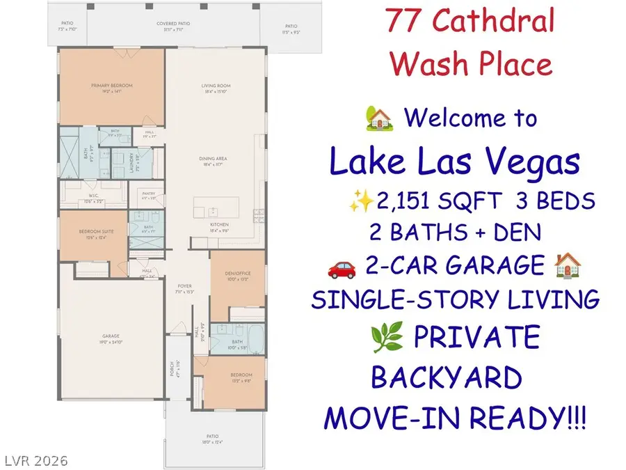 77 Cathedral Wash Place, Henderson, NV 89011 - #3