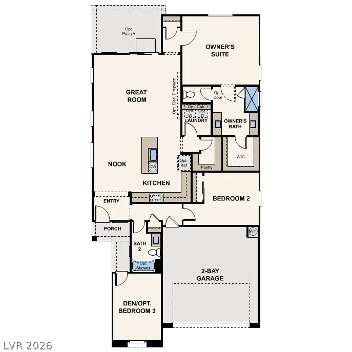 8096 Vanhoy Creek Street, Las Vegas, NV 89166 - #2