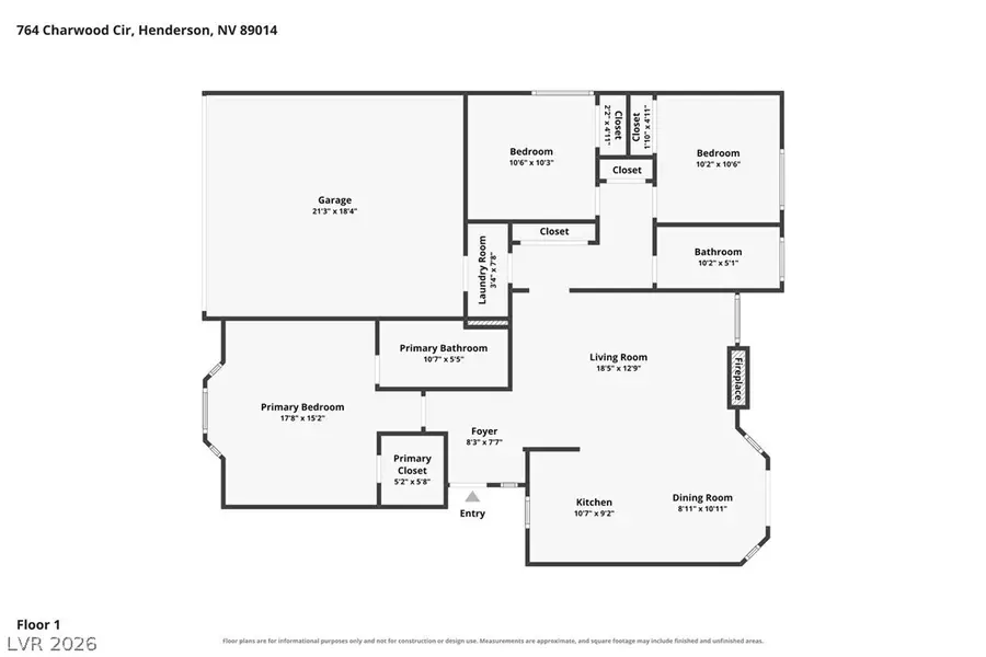 764 Charwood Circle, Henderson, NV 89014 - #3