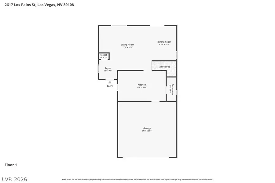 2617 Los Palos Street, Las Vegas, NV 89108 - #2