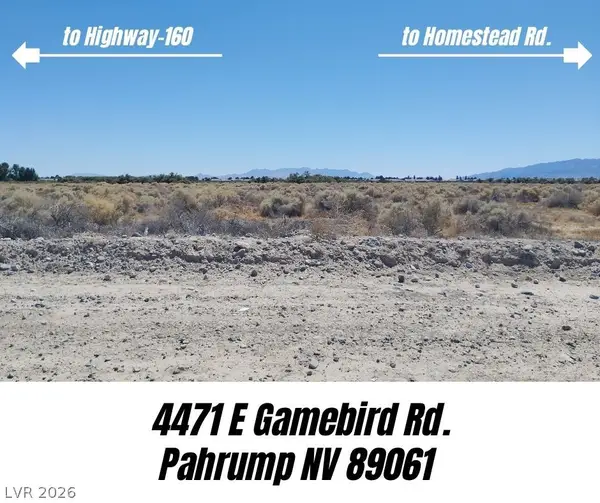 4471 E Gamebird Road, Pahrump, NV 89061