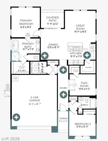917 Cottonwood Hill Place, Henderson, NV 89011 - #2