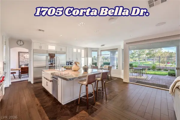 1705 Corta Bella Drive, Las Vegas, NV 89134