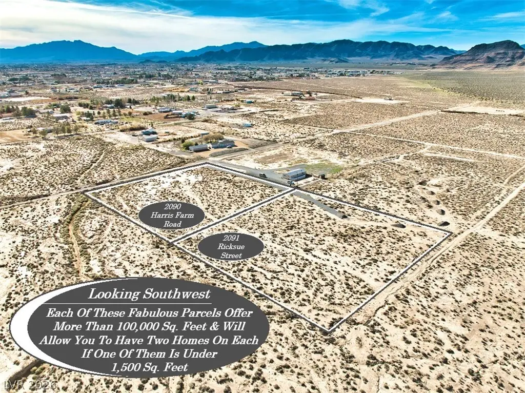 2090 Harris Farm Rd. & 2091 Ricksue St., Pahrump, NV 89060 - #1