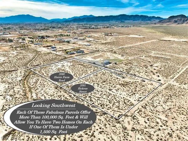 2090 Harris Farm Rd. & 2091 Ricksue St., Pahrump, NV 89060