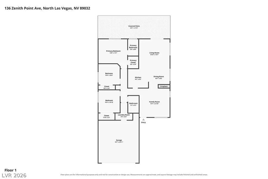 136 Zenith Point Avenue, North Las Vegas, NV 89032 - #3