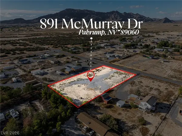 891 Mcmurray Drive, Pahrump, NV 89060