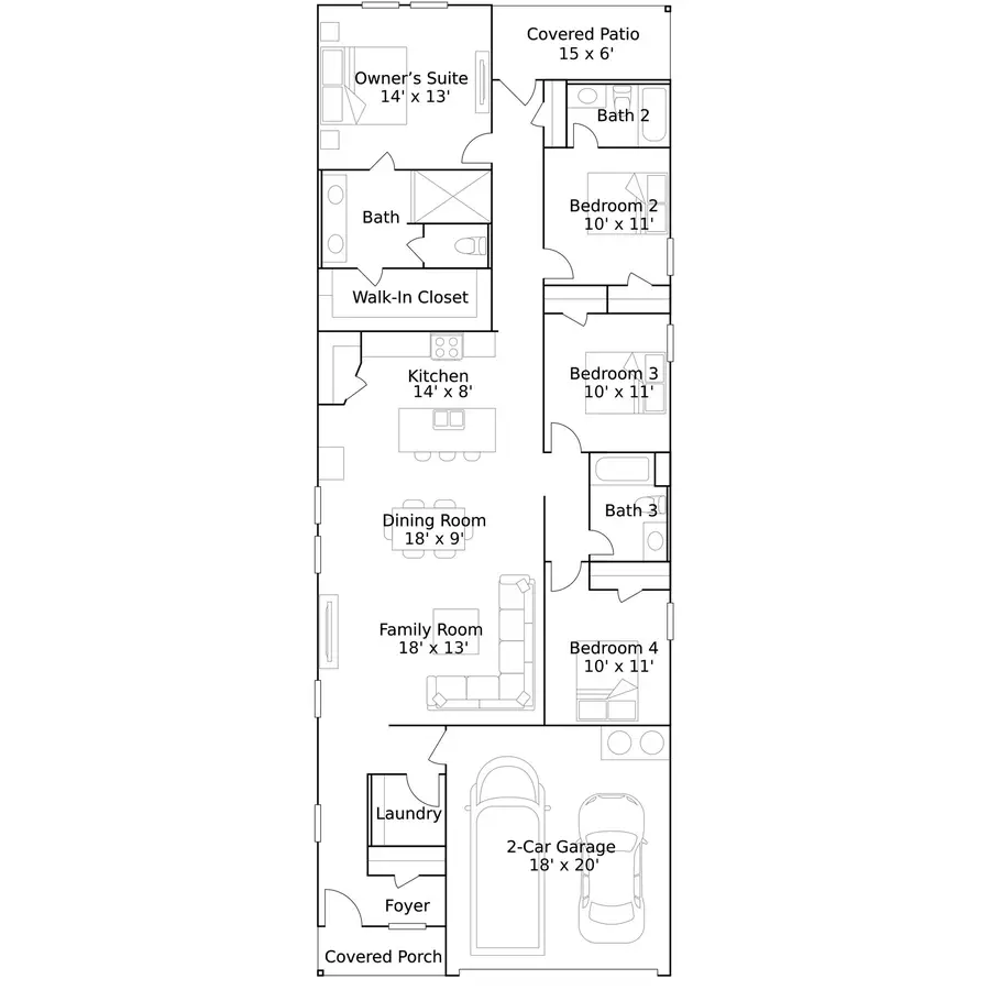 9222 Blueberry Jay Drive, Baytown, TX 77521 - #2