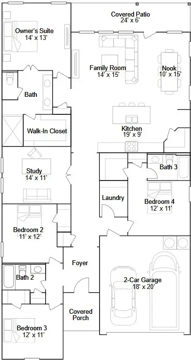 224 Orchard Cove, Snook, TX 77879 - #2