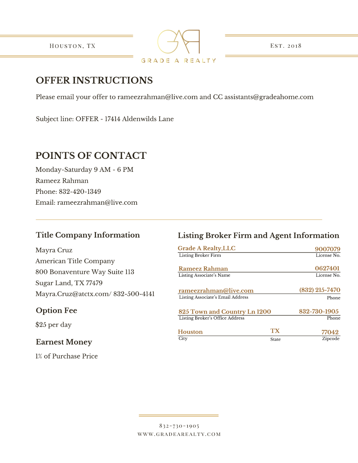 17414 Aldenwilds Lane, Richmond, TX 77407 - Image #1