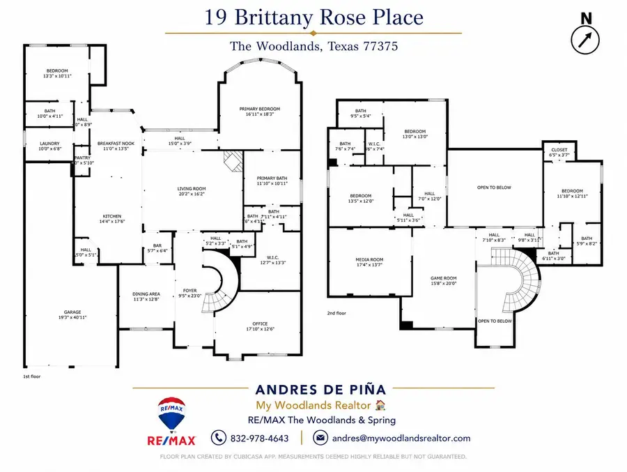 19 Brittany Rose Place, The Woodlands, TX 77375 - #2