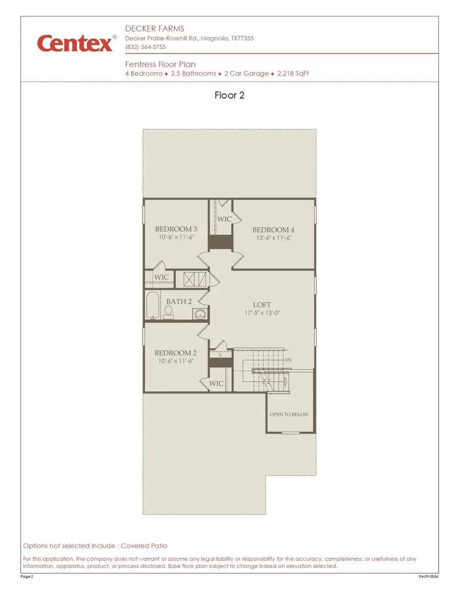 26415 Cedar Sedge Drive, Magnolia, TX 77355 - #3
